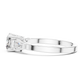 Cushion Cut Diamond Three Stone Engagement Ring