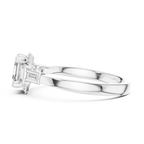 Multi Shape Lab Diamond Engagement Ring