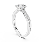 Round Diamond Solitaire Ring With Six Prong