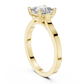 1 Carat Princess Cut Lab Diamond Solitaire Ring