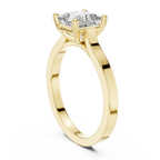 1 Carat Princess Cut Lab Diamond Solitaire Ring
