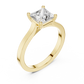 1 Carat Princess Cut Lab Diamond Solitaire Ring
