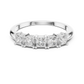 Modern Princess Cut Five Stone Engagement Ring