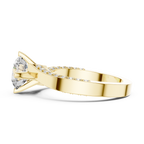 1.50 Carat Round Diamond Solitaire Accent Engagement RIng