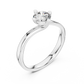 Round Cut Solitaire Diamond Engagement Ring