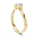 Round Cut Solitaire Diamond Engagement Ring