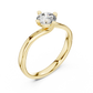 Round Cut Solitaire Diamond Engagement Ring