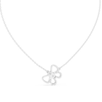 Butterfly Round Cut Lab Diamond Pendant