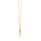 Butterfly Round Cut Lab Diamond Pendant