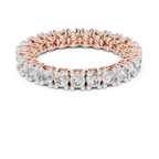 Round Shape Lab Diamond Full Eternity Wedding Band