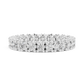 Round Shape Lab Diamond Full Eternity Wedding Band