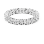 Round Shape Lab Diamond Full Eternity Wedding Band