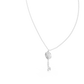 Unique Round Lab Diamond Key Shape Pendant