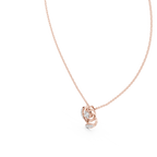 Multiple Round Shape Lab Diamond Stylish Pendant