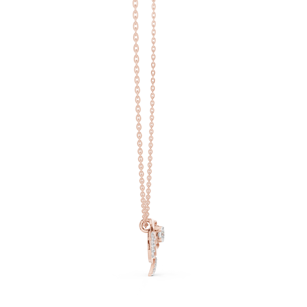 Multiple Round Shape Lab Diamond Stylish Pendant