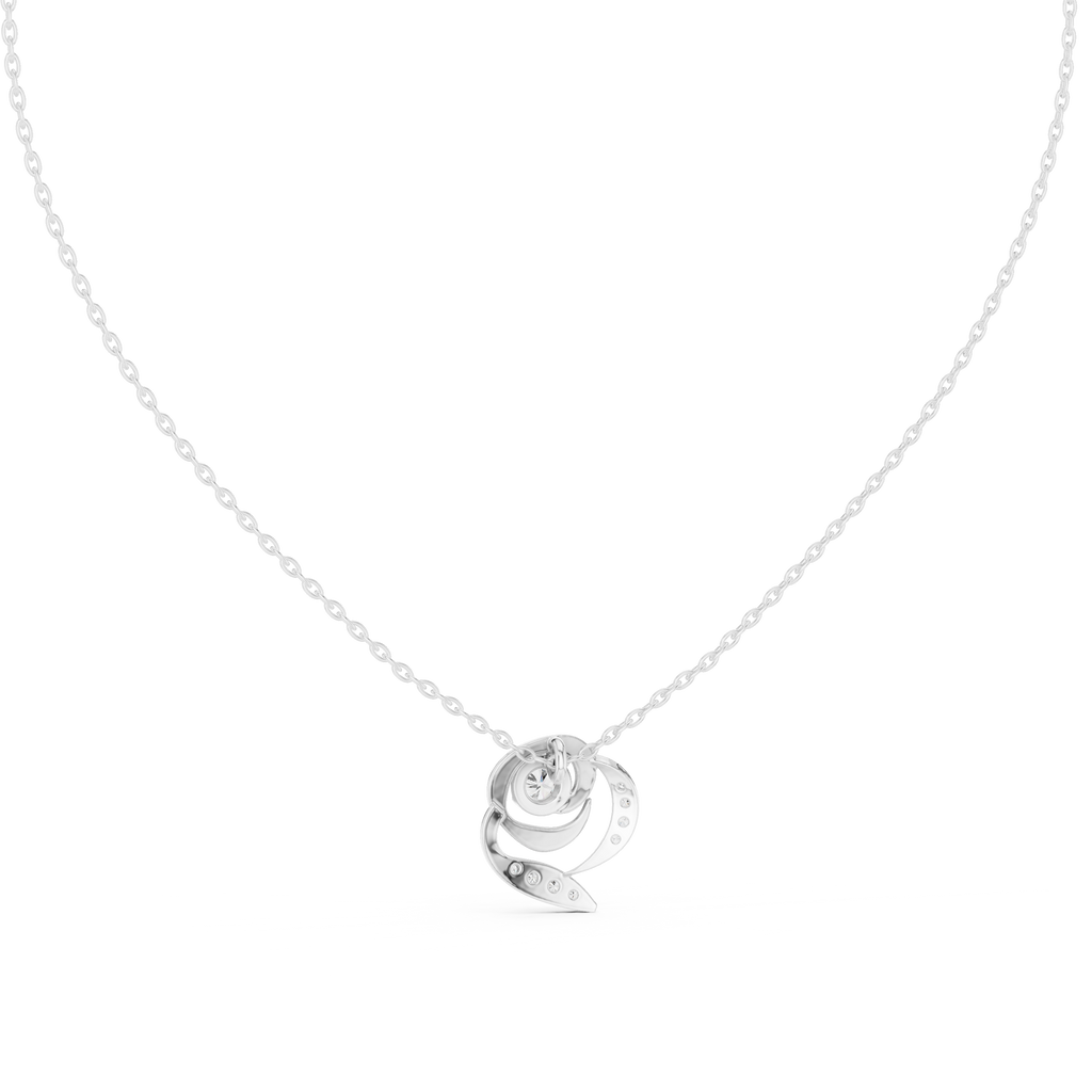 Multiple Round Shape Lab Diamond Stylish Pendant