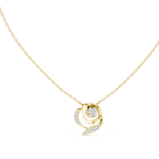 Multiple Round Shape Lab Diamond Stylish Pendant