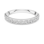 Round Cut Lab Diamond Channel Set Wedding Band