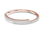 Half Eternity Round Cut Diamond Wedding Band