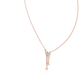 Multiple Butterfly Shape Pendant With Round Lab Diamond