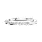 Round Cut Open Claw Diamond Engagement Ring