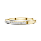 Round Cut Open Claw Diamond Engagement Ring