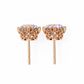 Round Cut Lab Diamond Stud Earring