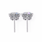 Round Cut Lab Diamond Stud Earring