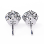 Round Cut Lab Diamond Stud Earring