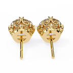 Round Cut Lab Diamond Stud Earring