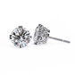 Round Cut Lab Diamond Stud Earring