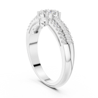 Bridal Set Round Diamond Wedding Ring