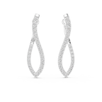 Multiple Round Shape Diamond Hoop Earrings