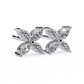 Marquise Cut Lab Diamond Floral Stud Earrings