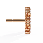 Round Cut Lab Diamond Stud Earrings