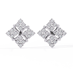 Round Cut Lab Diamond Stud Earrings