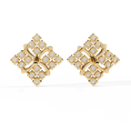 Round Cut Lab Diamond Stud Earrings