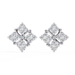 Round Cut Lab Diamond Stud Earrings