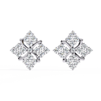 Round Cut Lab Diamond Stud Earrings