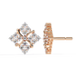 Round Cut Lab Diamond Stud Earrings