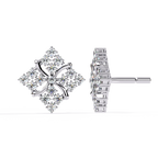 Round Cut Lab Diamond Stud Earrings