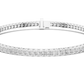 Princesss Shape Lab Diamond Tennis Bracelet