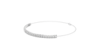 Multiple Round Cut Lab Diamond Chain Bracelet
