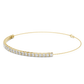 Multiple Round Cut Lab Diamond Chain Bracelet