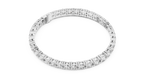 Classic Tennis Bracelet With Round Lab Diamond