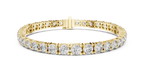 Classic Tennis Bracelet With Round Lab Diamond
