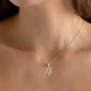 Round Cut Lab Diamond Heart Pendant