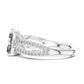 Radiant Cut Lab Diamond Split Shank Ring