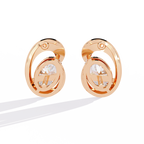 Oval Cut Lab Diamond Fancy Stud Earrings