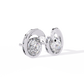 Oval Cut Lab Diamond Fancy Stud Earrings